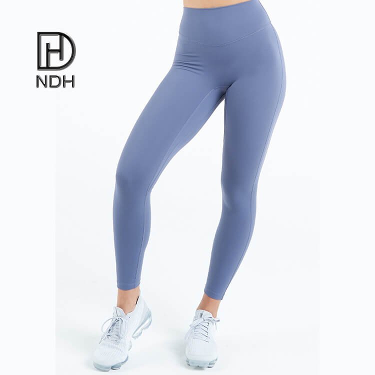 Buttery Soft Stretch Workout 4 Needle 6 Threads Lycra Leggings