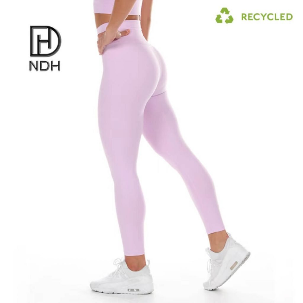 Eco Friendly 7:8 Length Stretch Workout Yoga Recycle Nylon Leggings recycled