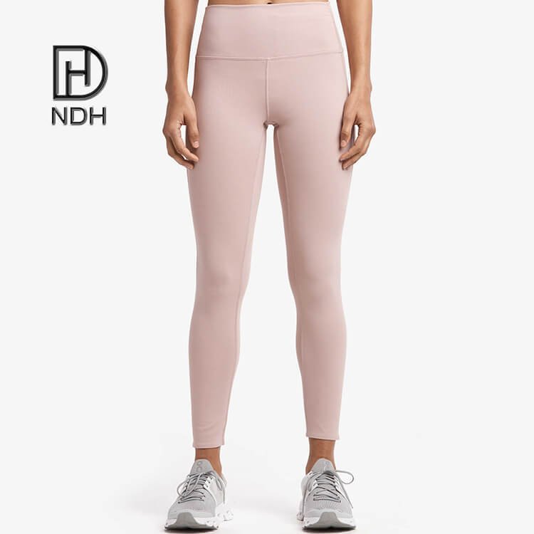 Flat Construction Buttery Soft Polyester Nylon Spandex Leggings