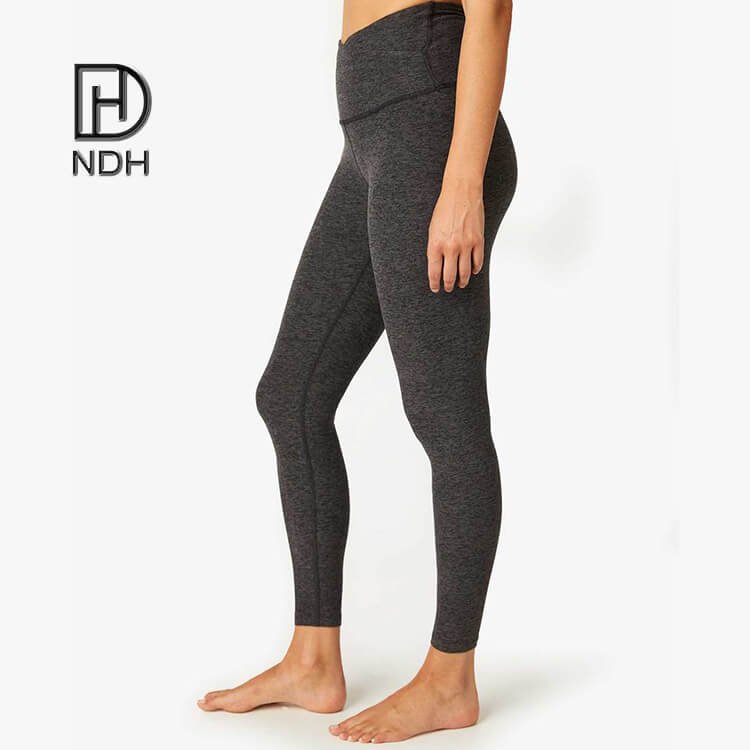 Inner Pockets Moisture-Wicking Athletic 80% Nylon 20% Spandex Leggings