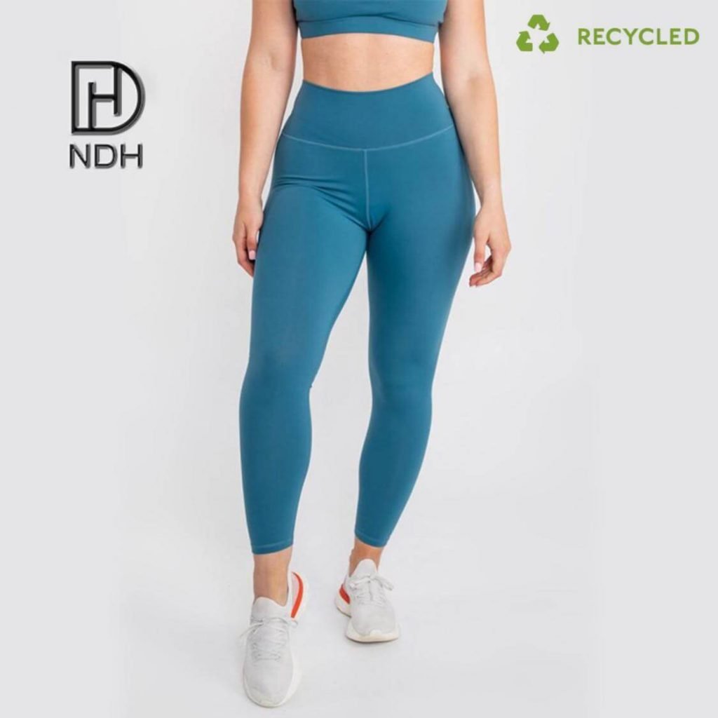 Interlock Recycle Polyester Leggings 7:8 Length Light Weight recycled