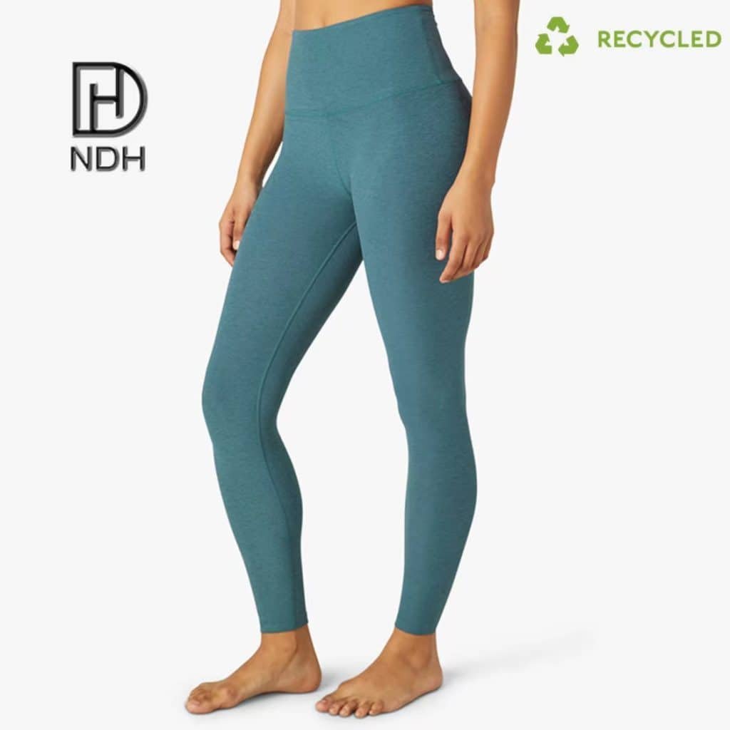 Lightweight Sweat-Wicking Full-Length 80% Nylon 20% Spandex Leggings recycled