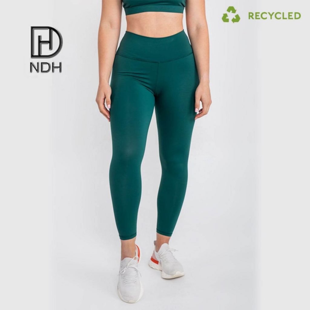 Push up Recycle Polyester Leggings High Compression Athletic Yoga Pants recycled