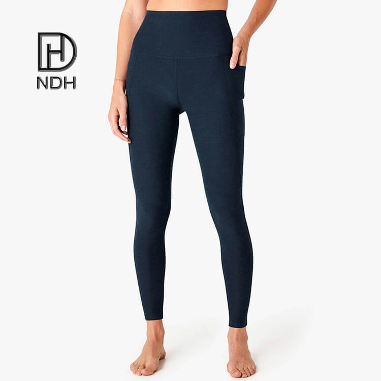 Tummy Control Inner Pockets Compression 80% Nylon 20% Spandex Leggings
