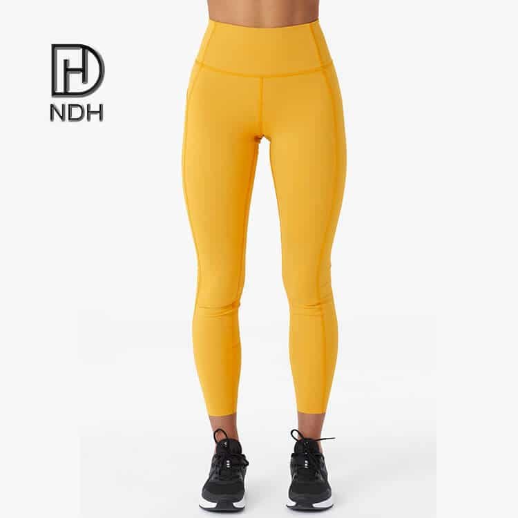 Tummy Control Workout Running Four-Way Stretch 70% Nylon 30% Spandex Leggings