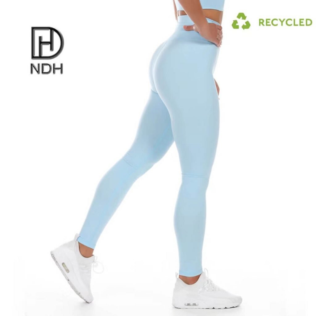 Tummy control High-Waisted Push Up Recycle Nylon Leggings recycled