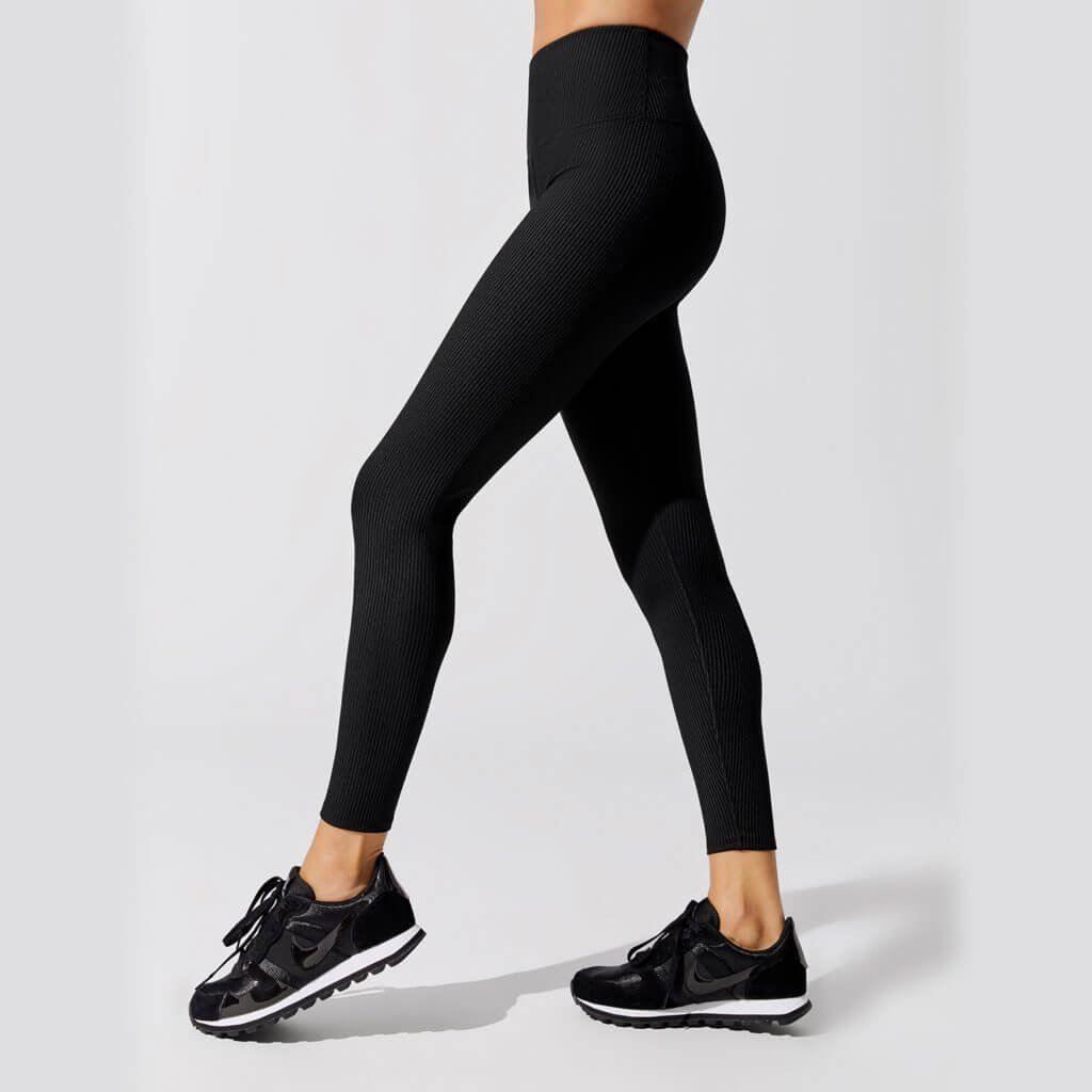 Anti-Cellulite 4 Needle 6 Threads Lightweight Eco-Friendly 7:8 Length Leggings