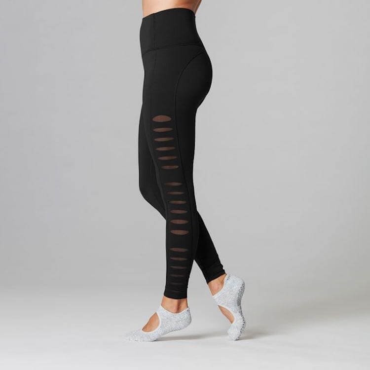 Athletic Stretch Workout Compression Laser Cut Leggings
