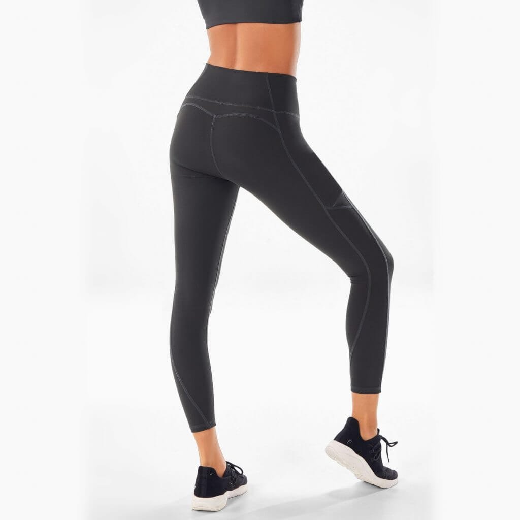 Buttery Soft Non-See Through Four-Way Stretch 7:8 Length Leggings