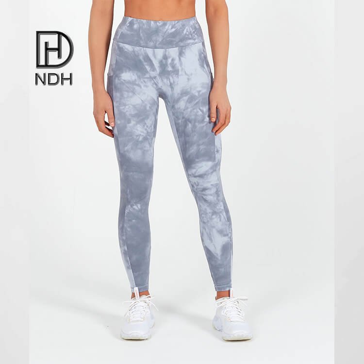 Compression Gym Workout 4 Needle 6 Threads All Over Print Leggings