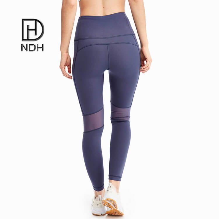 Compression Stretch High Waisted Nylon Workout Yoga Pants