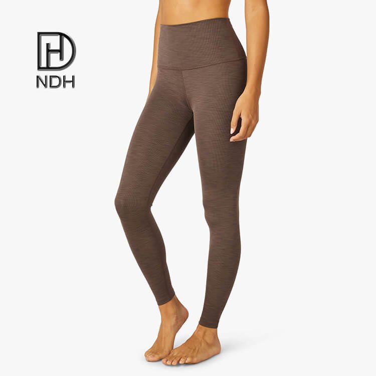 Compression Tummy Control Push Up Leggings with Interlock Seams Workout Leggings