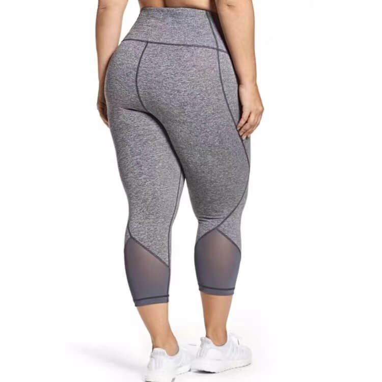 Compression Yoga Gym Workout Capri Plus Size Leggings
