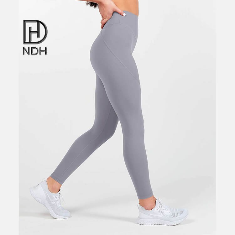 Eco-Friendly Compression Yoga Tummy Control 88 Polyester 12 Spandex Workout Leggings