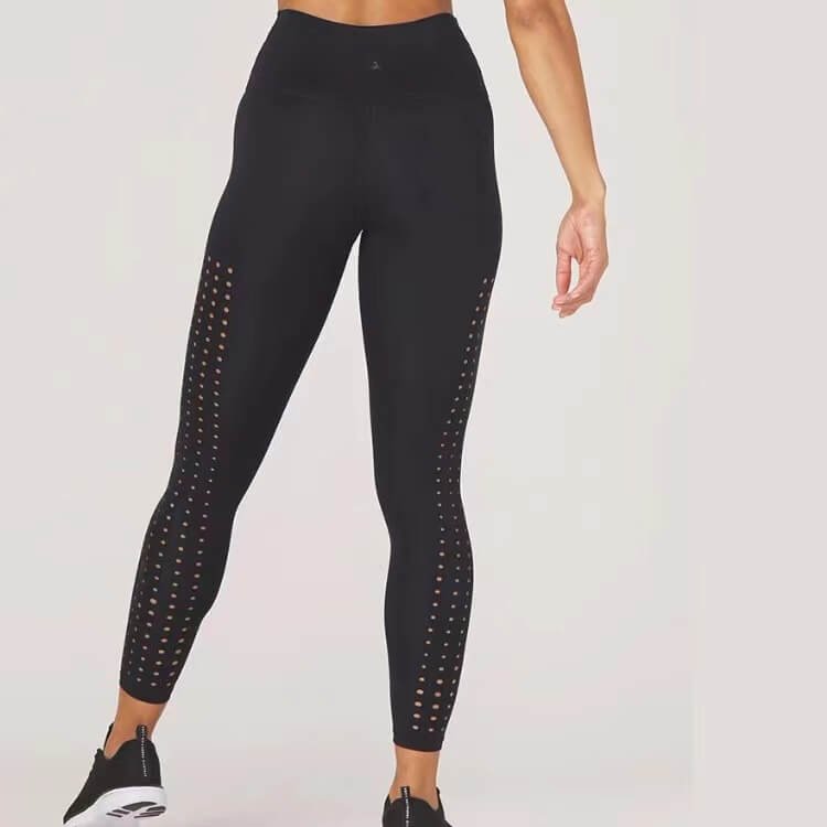 Eco Friendly Sweat-Wicking Buttery Soft Laser Cut Leggings