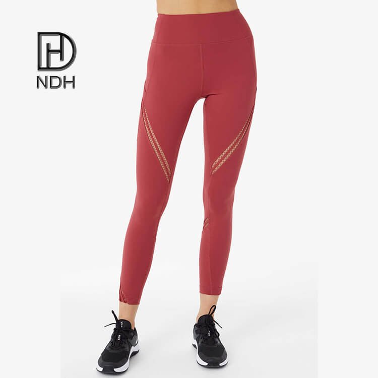 Flatlock Construction Four-Way Stretch Recycled Polyamide Buttery Soft Leggings