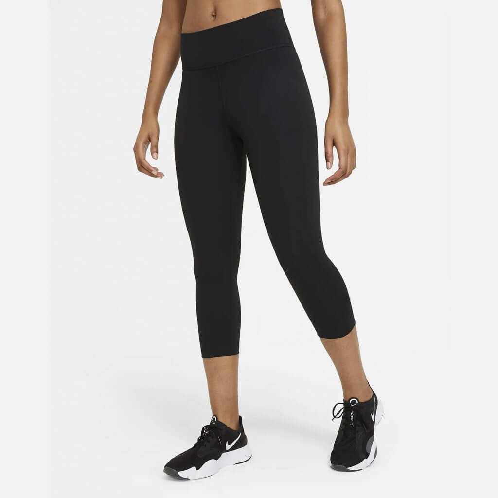 Flatlock Construction Moisture-Wicking Hugged Sensation Capri Leggings