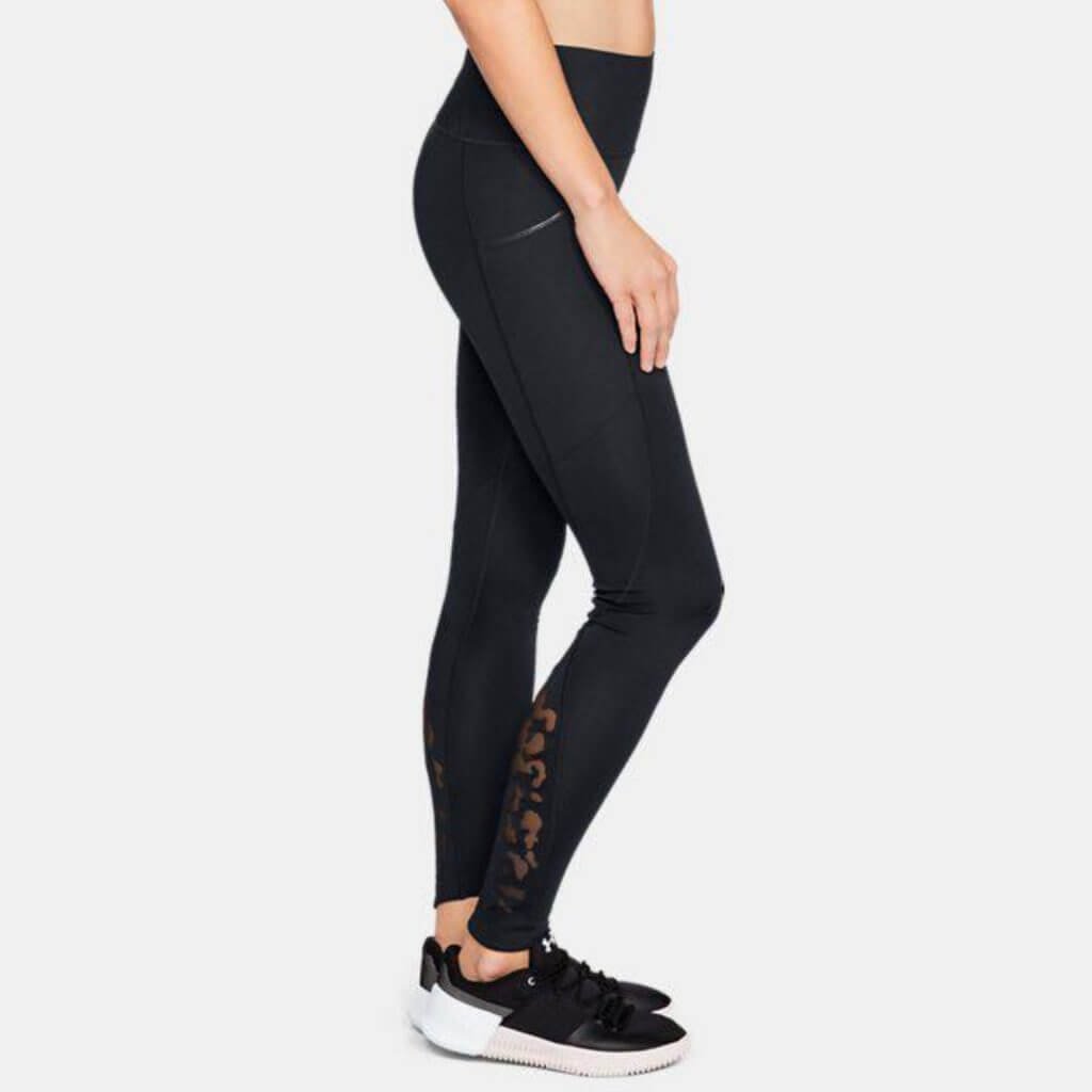 Flatlock Construction Sustainable Fabric Ribbed Lycra Spandex Bonded Leggings