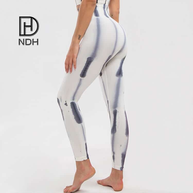 Flatlock Seams Athletic Sustainable All Over Print Leggings