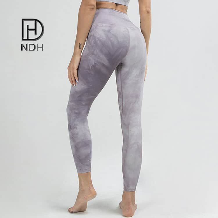 Flatlock Seams Non-See Trough High Waisted All Over Print Leggings