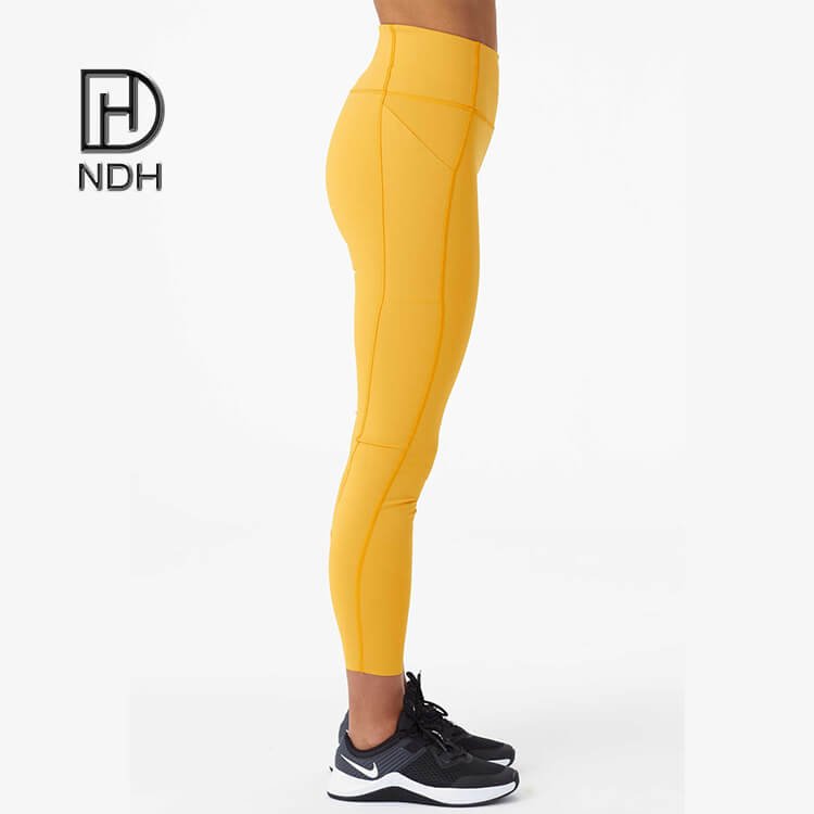 Four-Way Stretch Compression Full Length Yoga Pants
