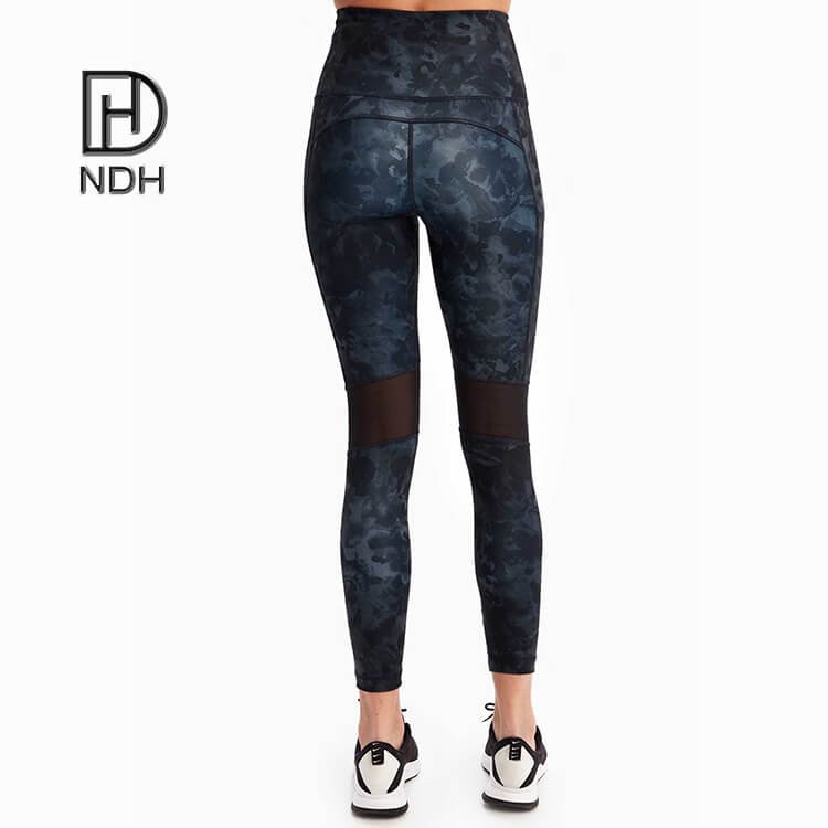 High Waisted Buttery Soft Moisture-Wicking All Over Print Full-Length Leggings