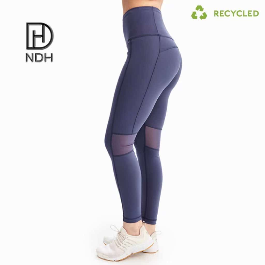 High Waisted Lightweight Interlock Seams Sustainable Fabric Buttery Soft Leggings