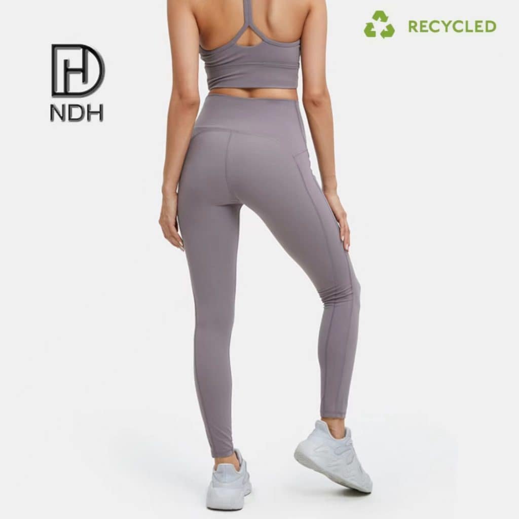 Hugged Sensation Buttery Soft Skin Tight Recycled Polyester Full-Length Leggings recycled