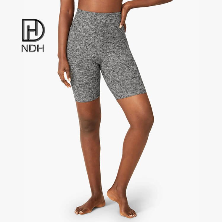 Hugged Sensation Maternity Skin Tight 4 Needle 6 Threads Biker Shorts