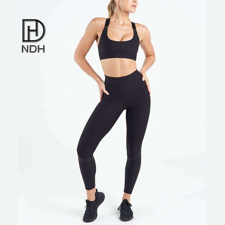 Hugged Sensation Skin Tight Nylon Tricot High Waist Compression Leggings