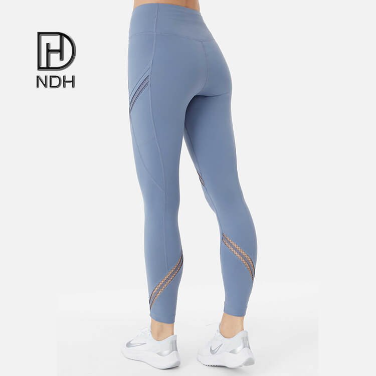 Interlock Seams 4 Needle 6 Threads Lightweight Yoga Pants