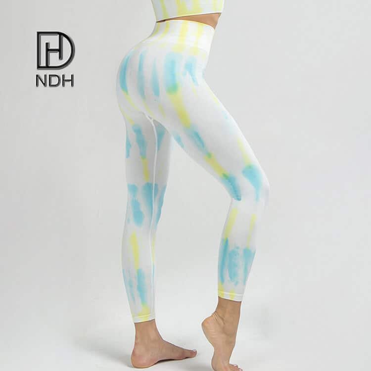 Interlock Seams Four-Way Stretch Full length All Over Print Leggings