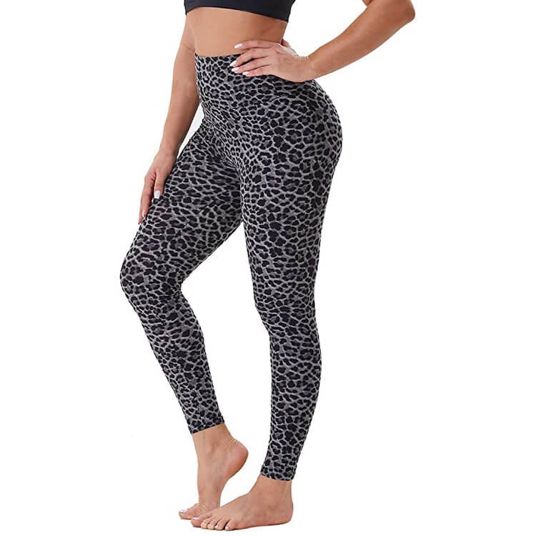 Interlock Seams High Waisted 7:8 Length Printed Leggings