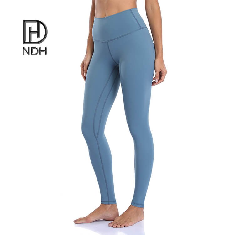 Interlock Seams Stretch Workout Yoga 90% Nylon 10% Spandex Leggings