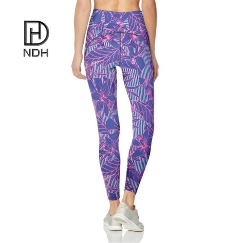 Lightweight Maternity Eco-Friendly Polyester Sublimated Leggings