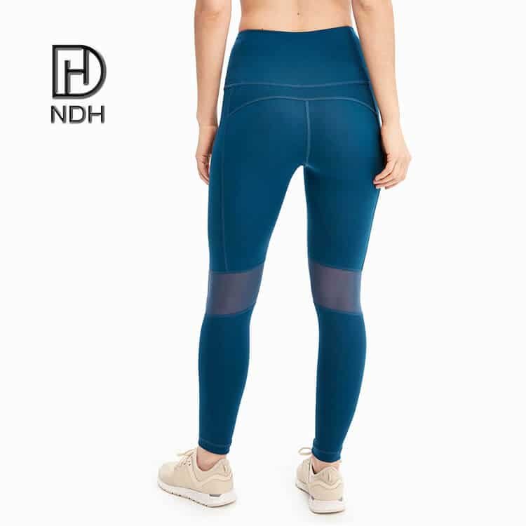 Stretch High-Compression Eco-Friendly Workout Leggings With Lycra Spandex
