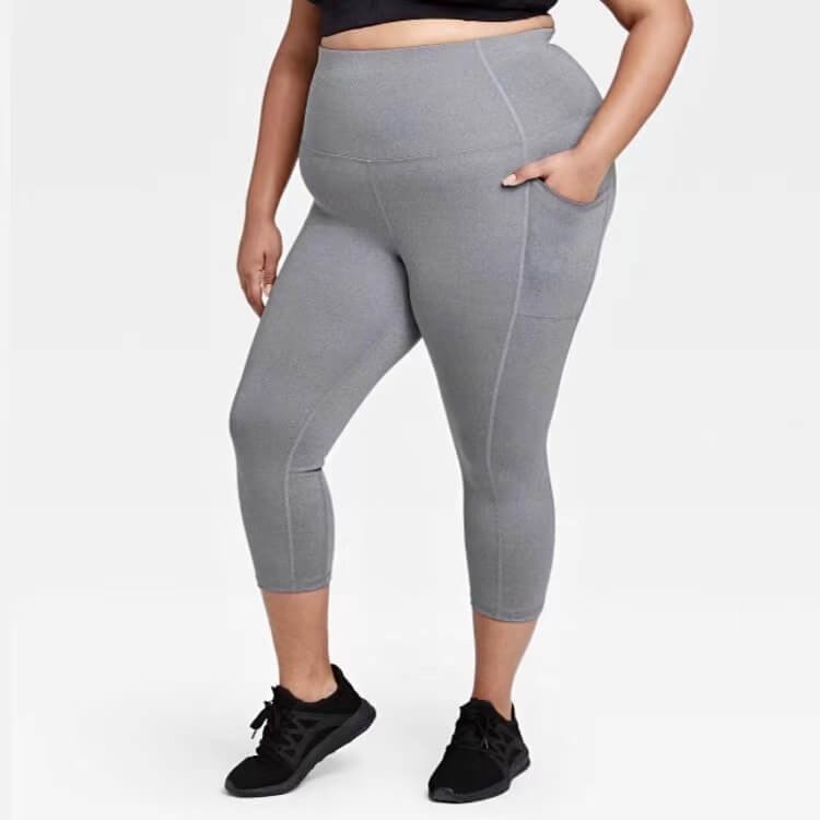 Sweat-Wicking Activewear with Pockets Skin Tight Leggings Recycled Polyester