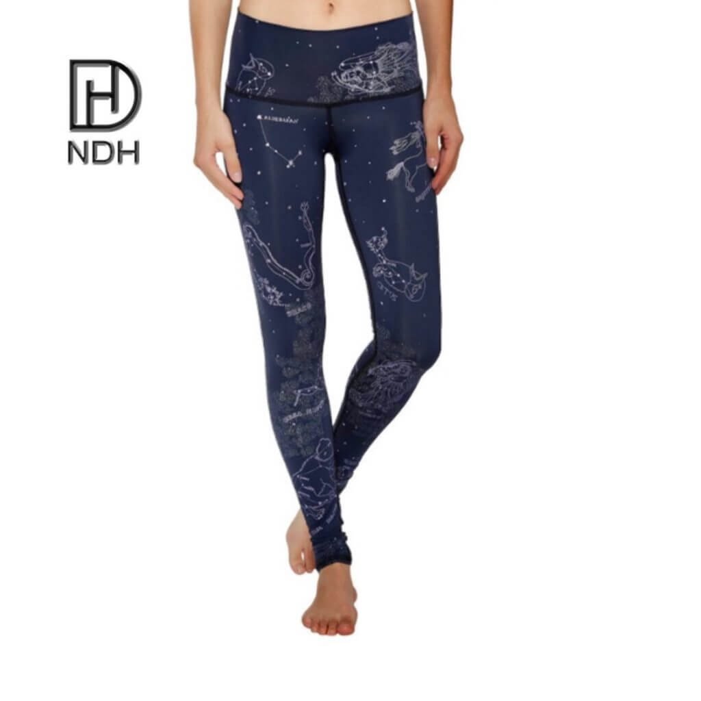 Sweat-Wicking No Camel Toe Gym Workout Sublimated Leggings