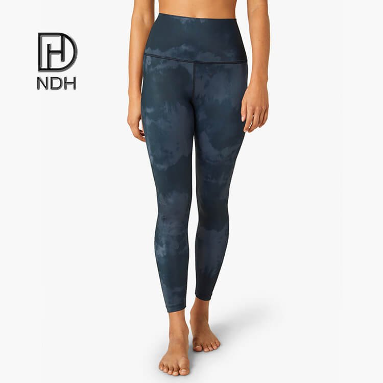 Tummy Control Athletic Maternity Eco-Friendly All Over Print Full-Length Leggings