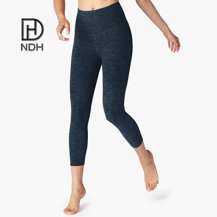 Tummy Control Buttery Soft High Waisted Nylon Gym Leggings