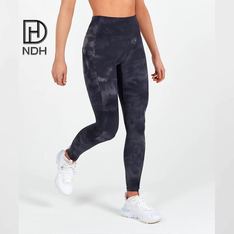 Tummy Control Flatlock Construction Soft All Over Print Leggings