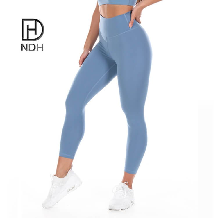 Workout Moisture-Wicking Stretch Recycled Nylon Gym Leggings