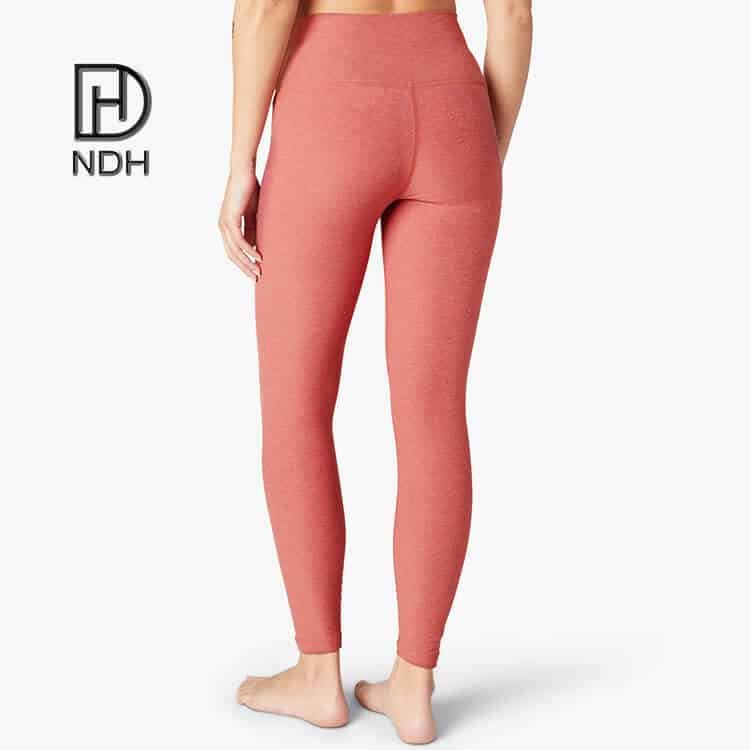 Eco-Friendly 90% Polyester 10% Spandex 4 Needle 6 Threads Leggings