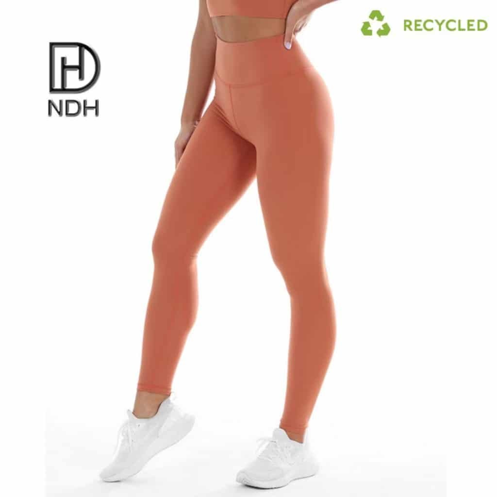 High Waisted Sweat-Wicking Lightweight Buttery Soft 70% Polyester 30% Spandex Leggings recycled