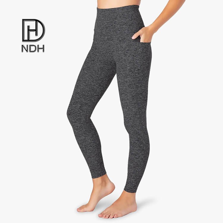 Hugged Sensation Buttery Soft Push Up 88% Polyester 12% Spandex Leggings with Pockets